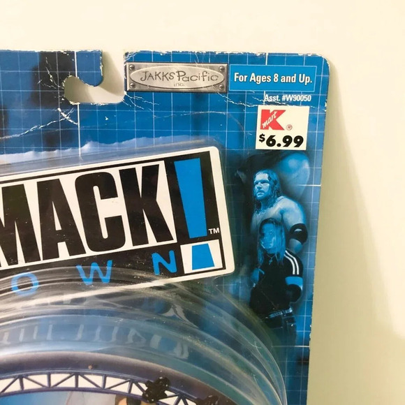 2000 Tazz WWF Smackdown Series 6 Wrestling Figure Signed - Picture 6 of 16